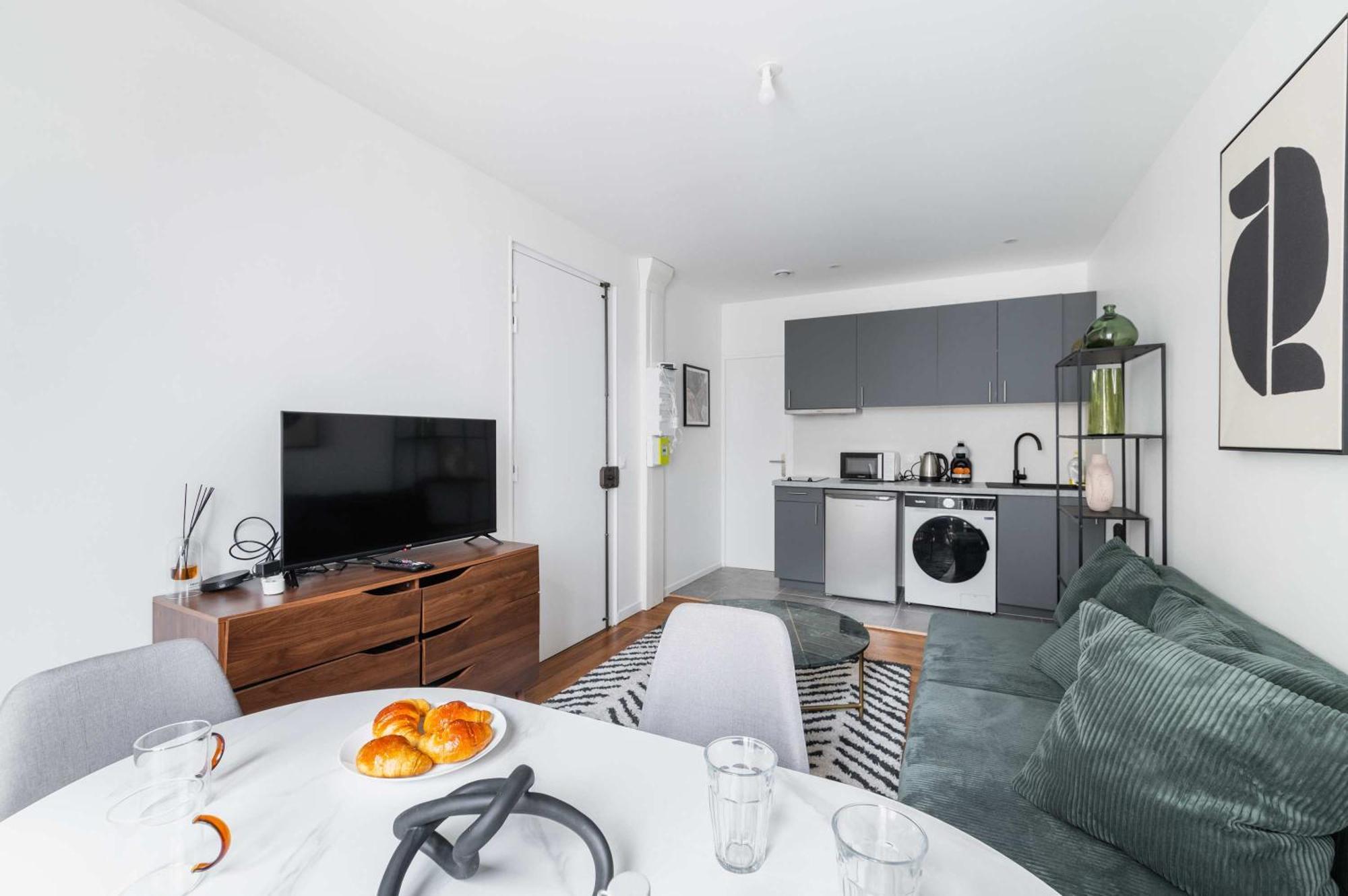 Appartement Cosy 2 Pieces Au Coeur Du 19e - 4p
