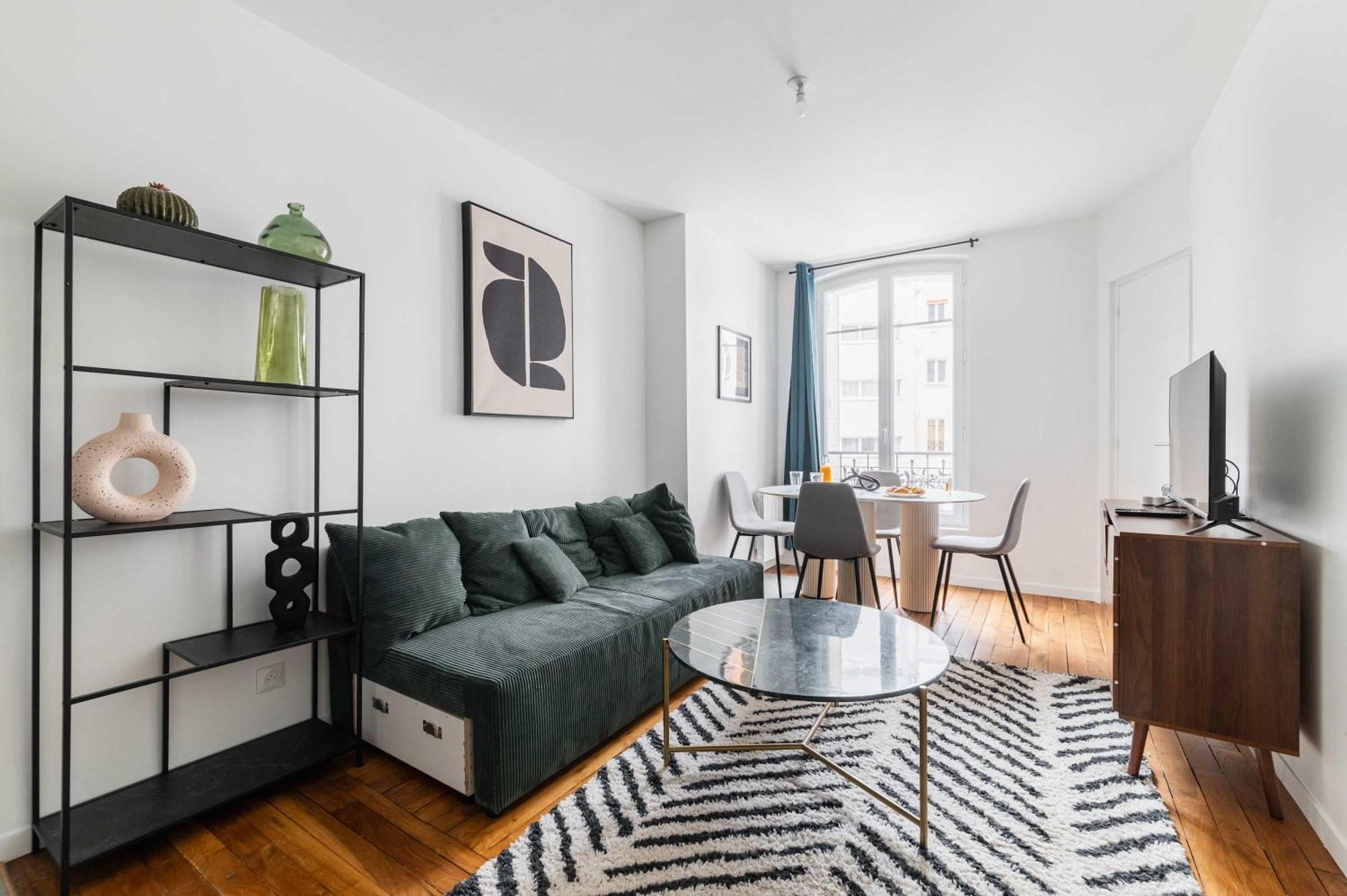 Appartement Cosy 2 Pieces Au Coeur Du 19e - 4p Parijs